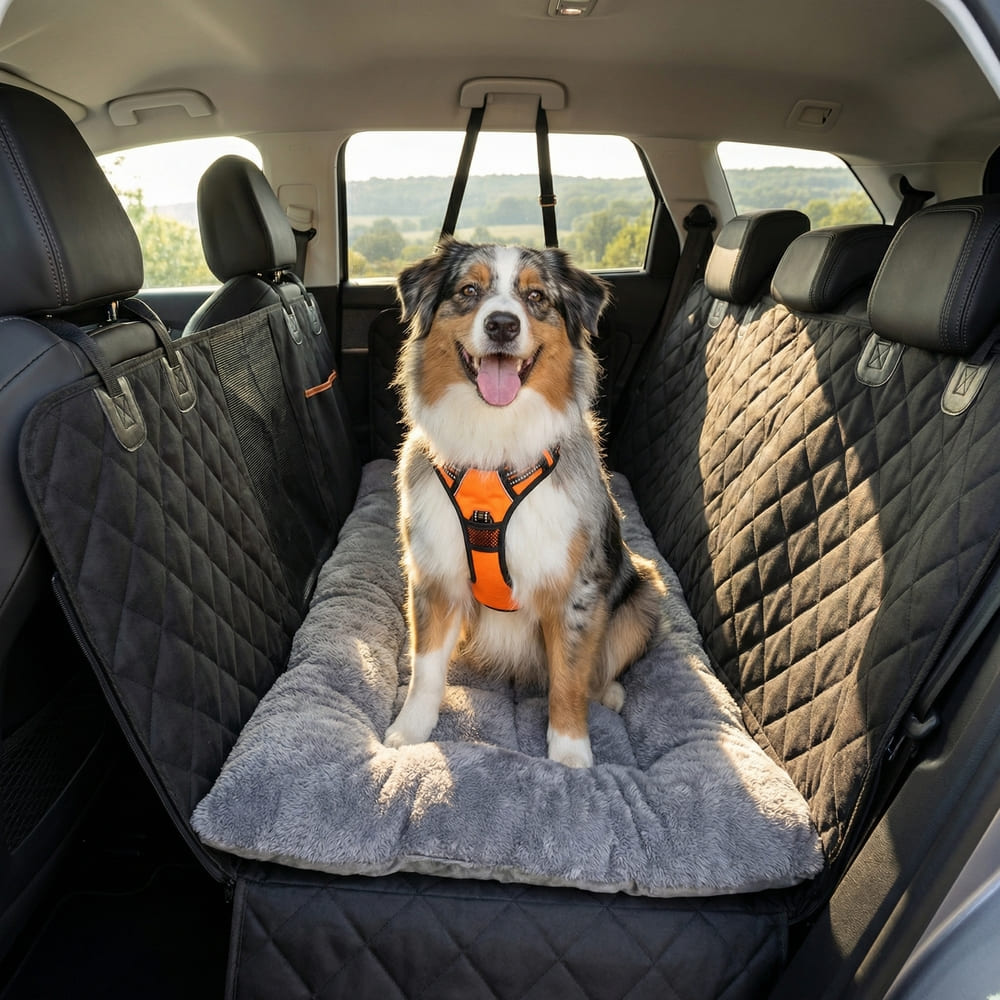 Tapis chien voiture apaisant