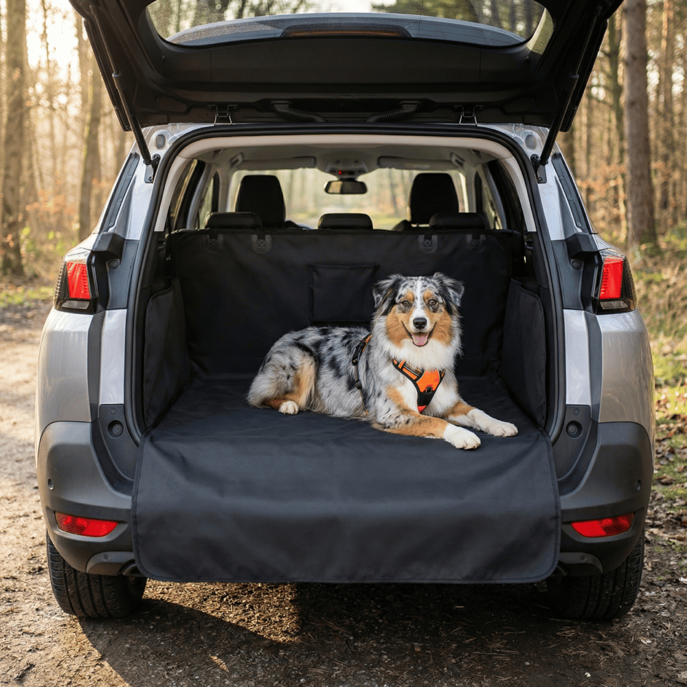 Protection de coffre voiture pour chien