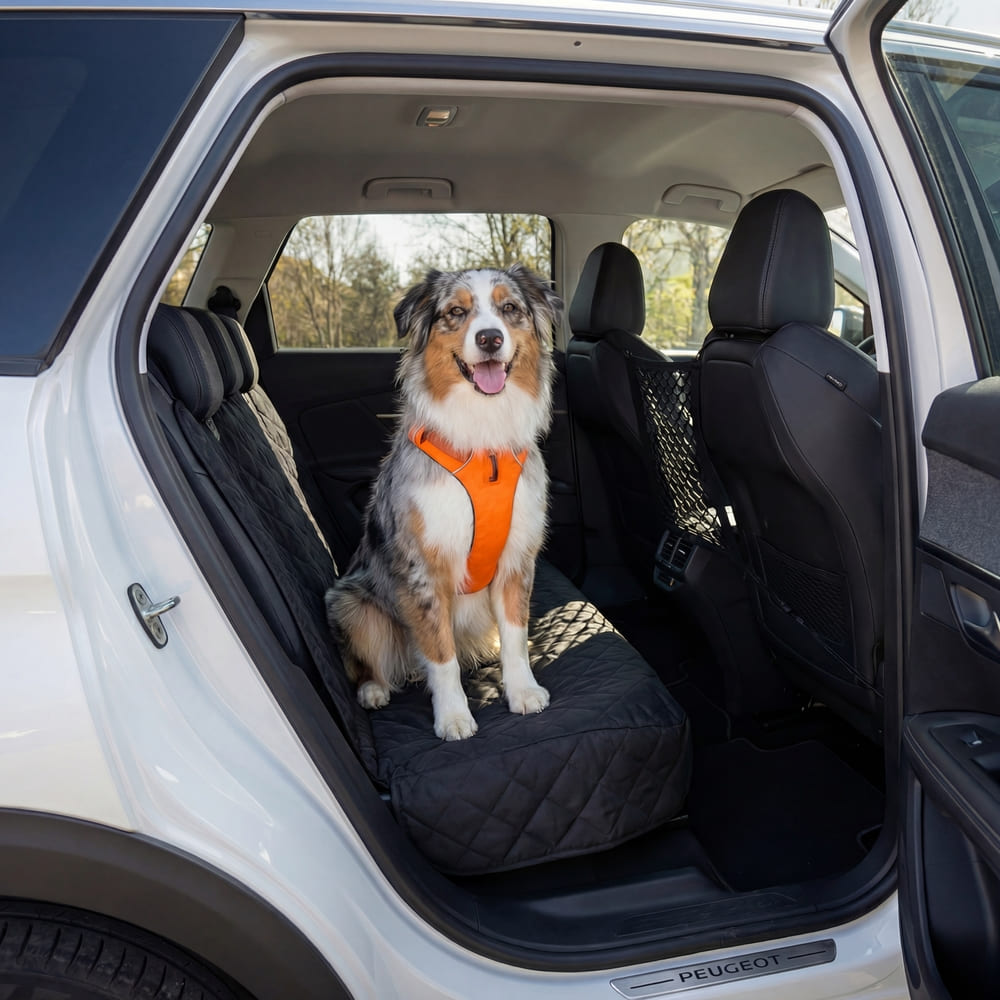 Filet de protection chien voiture