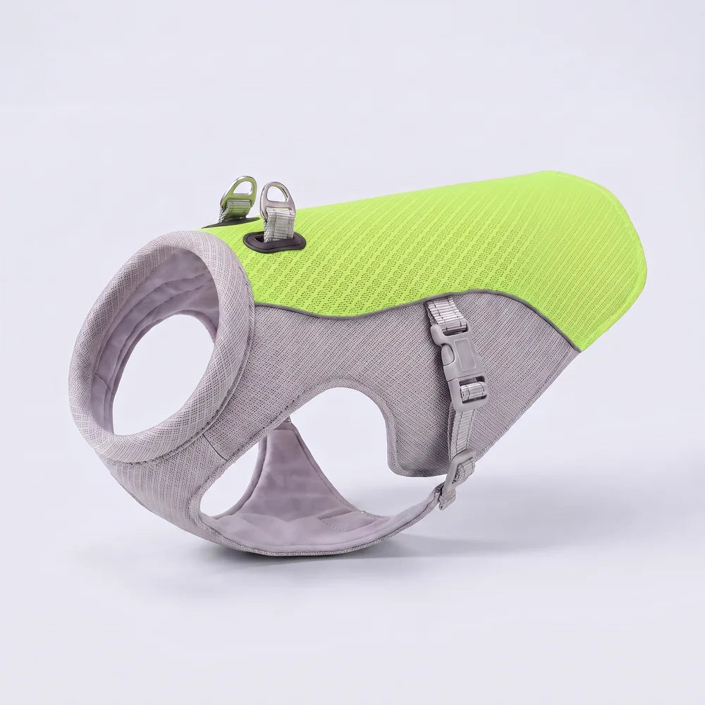Gilet rafraîchissant pour chien sans gel