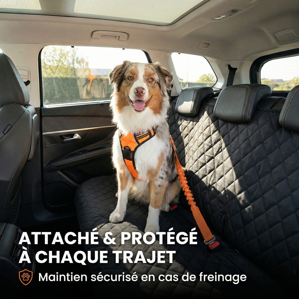 Harnais chien spécial voiture - Dog Trotter™