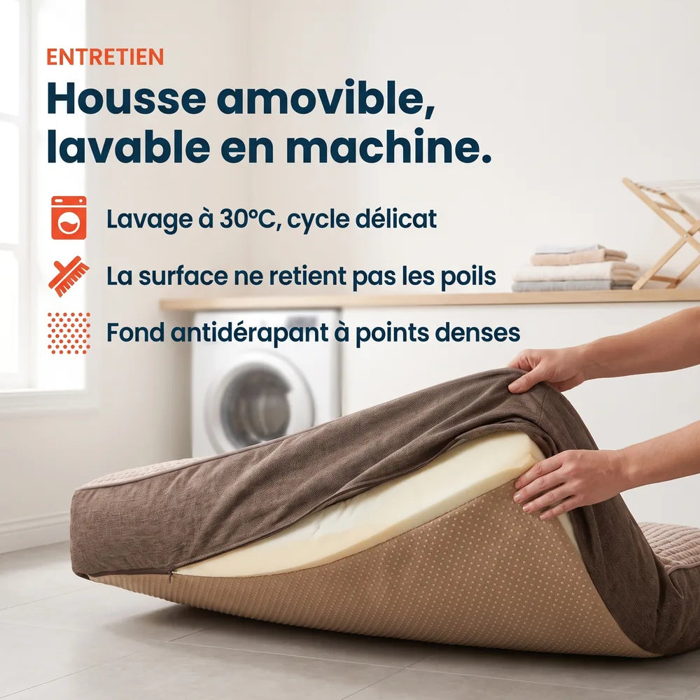 Lit pour grand chien orthopédique