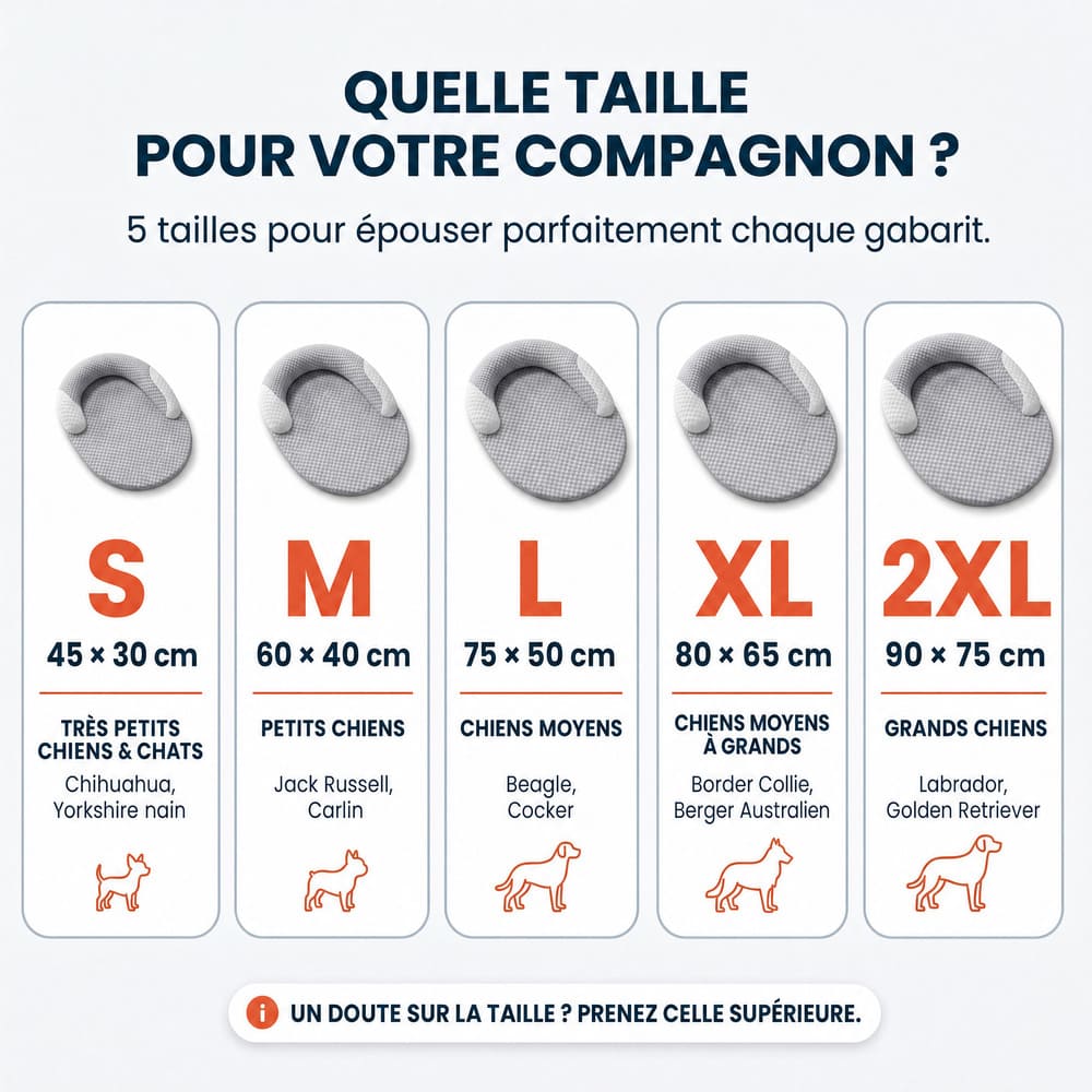 Matelas rafraîchissant pour chien