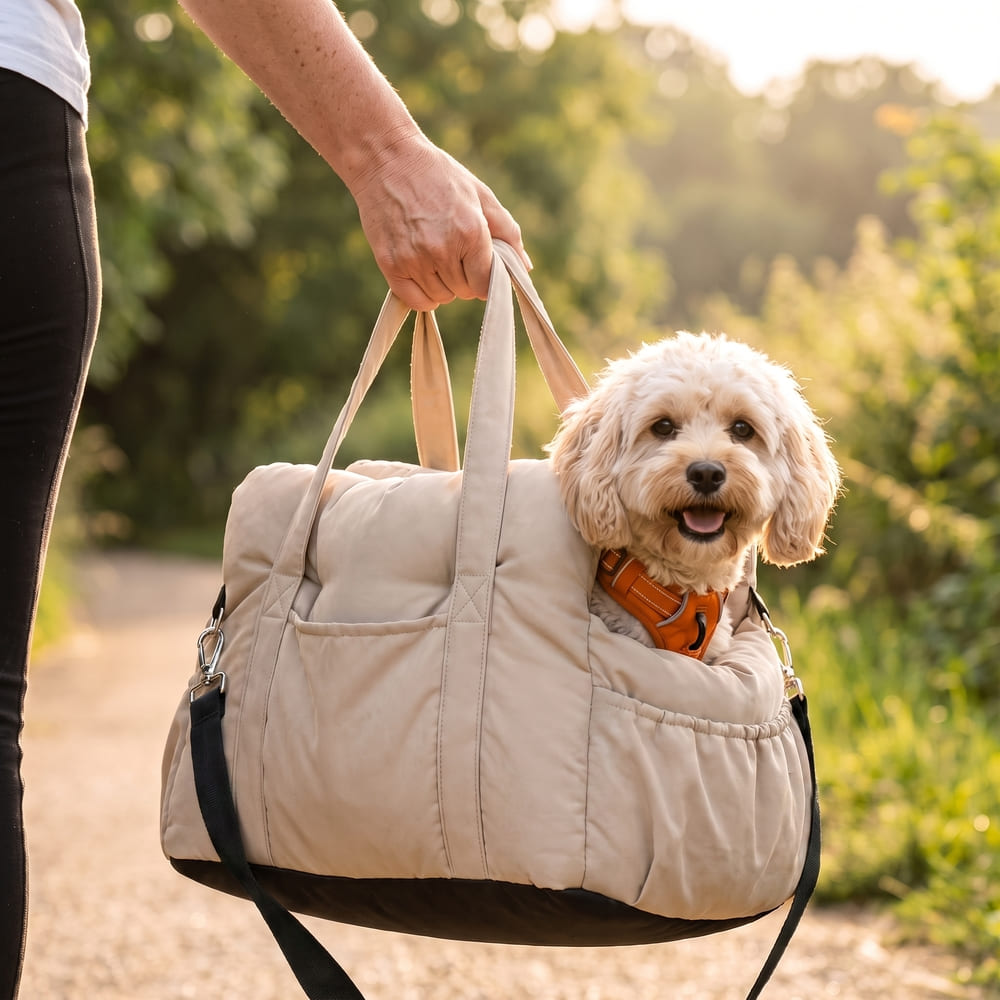 Panier de transport chien voiture