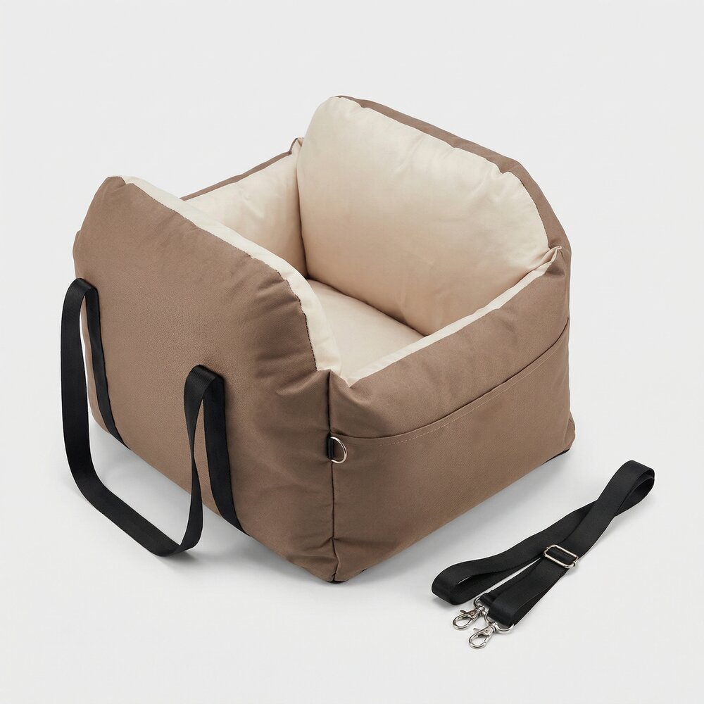 Panier de voiture petit chien