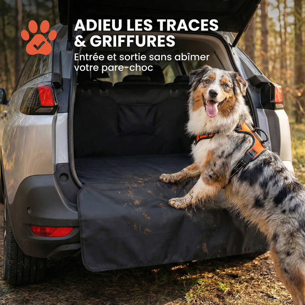 Protection de coffre voiture pour chien