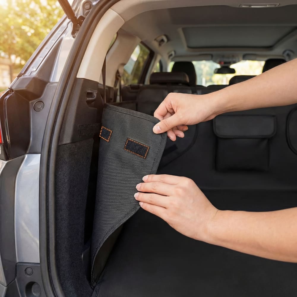 Protection de coffre voiture pour chien
