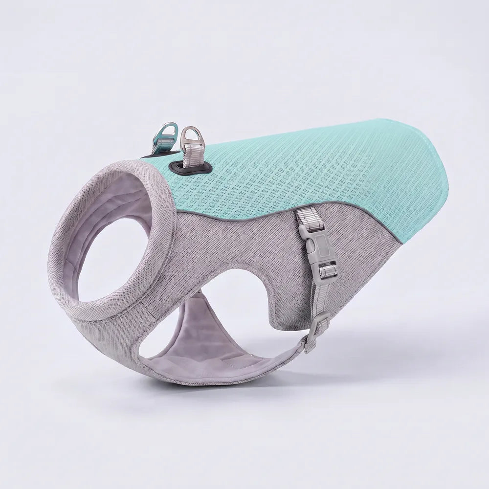 Gilet rafraîchissant pour chien sans gel