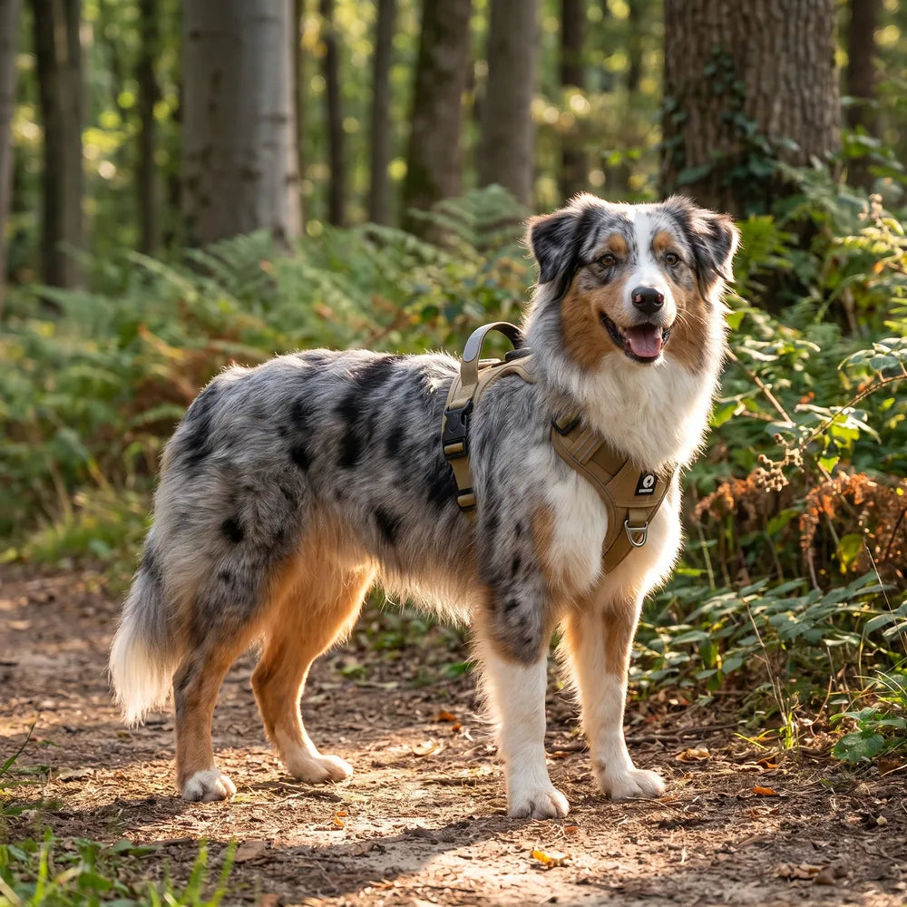 Harnais pour chien anti-traction & anti-fugue
