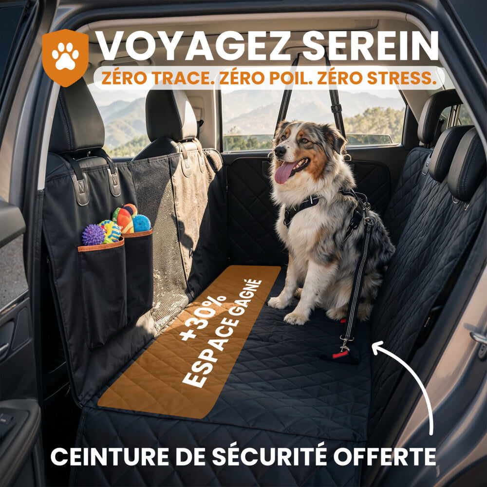 Housse de protection voiture pour chien - Dog Trotter™