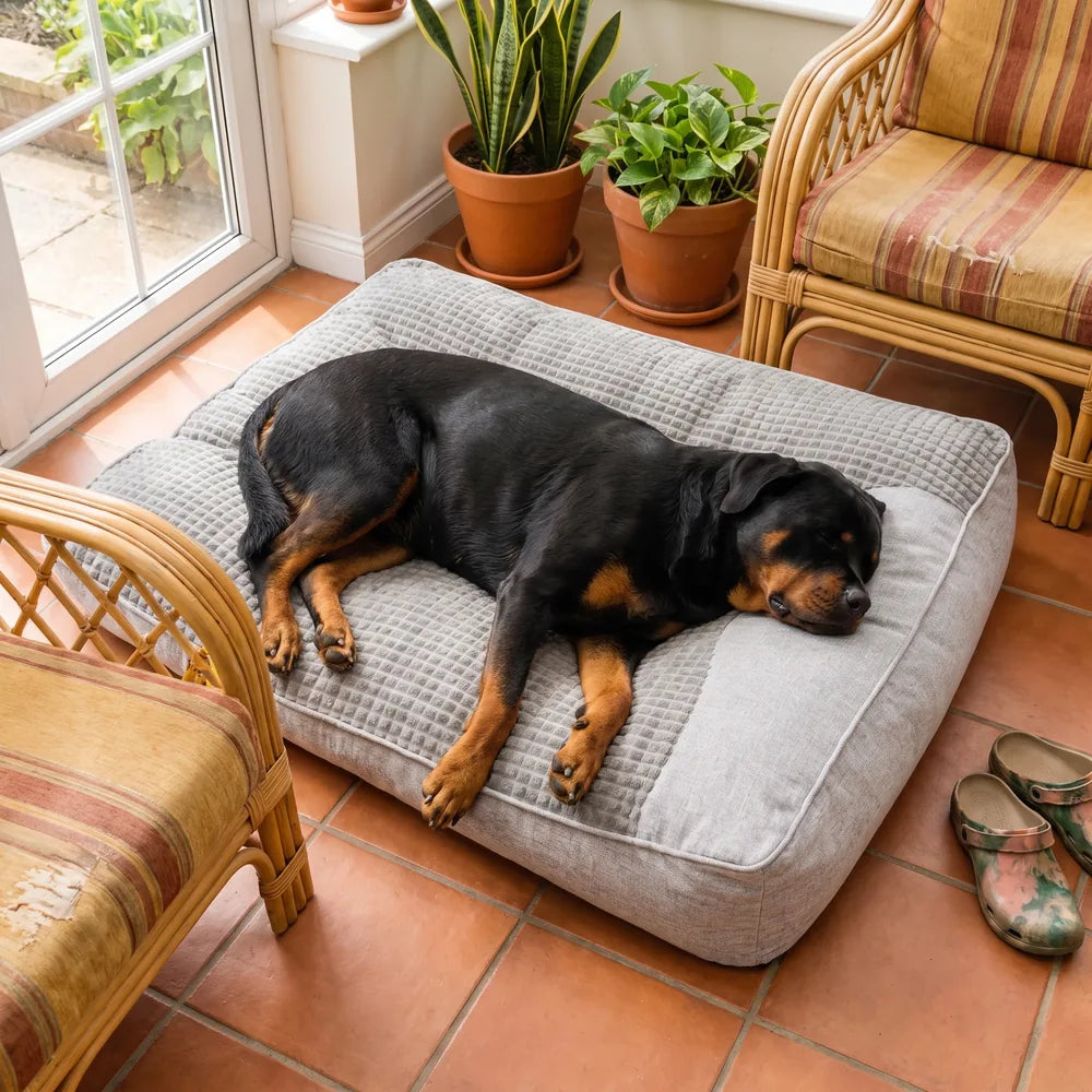 Lit pour grand chien orthopédique