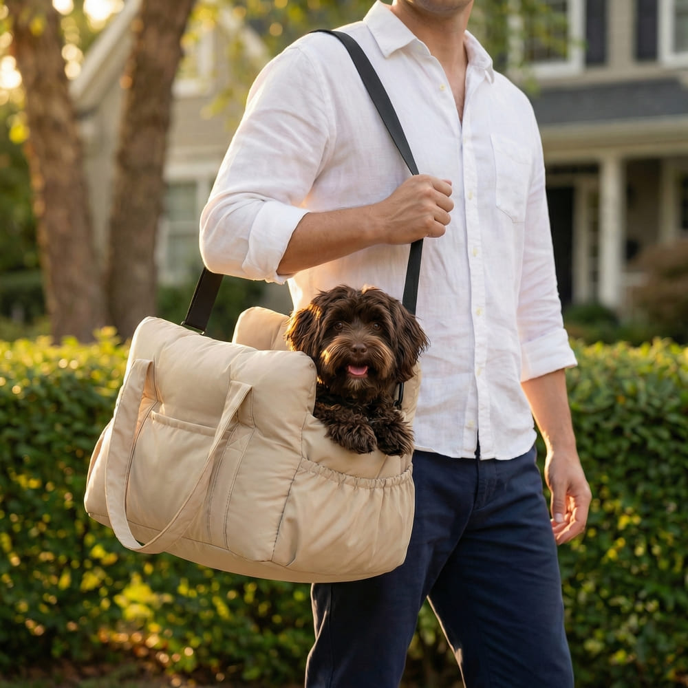 Panier de transport chien voiture