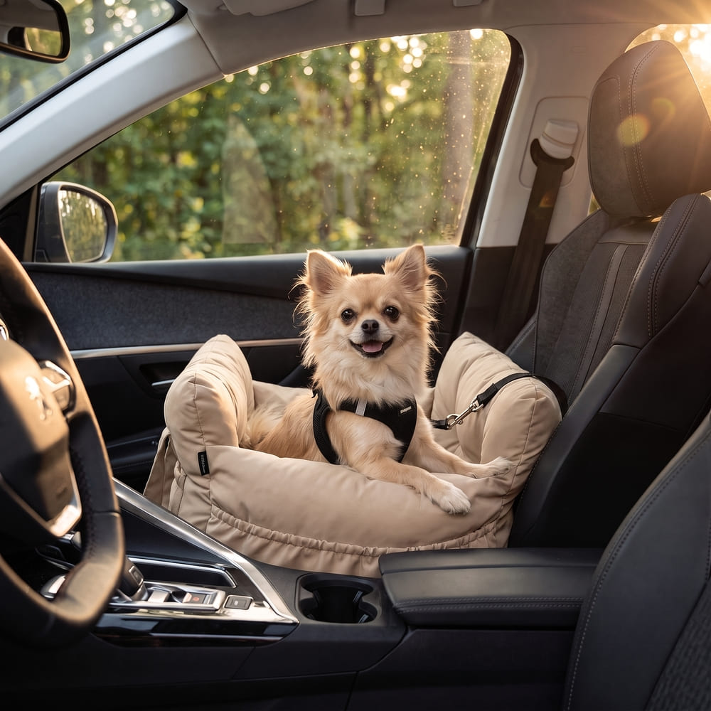 Panier de transport chien voiture