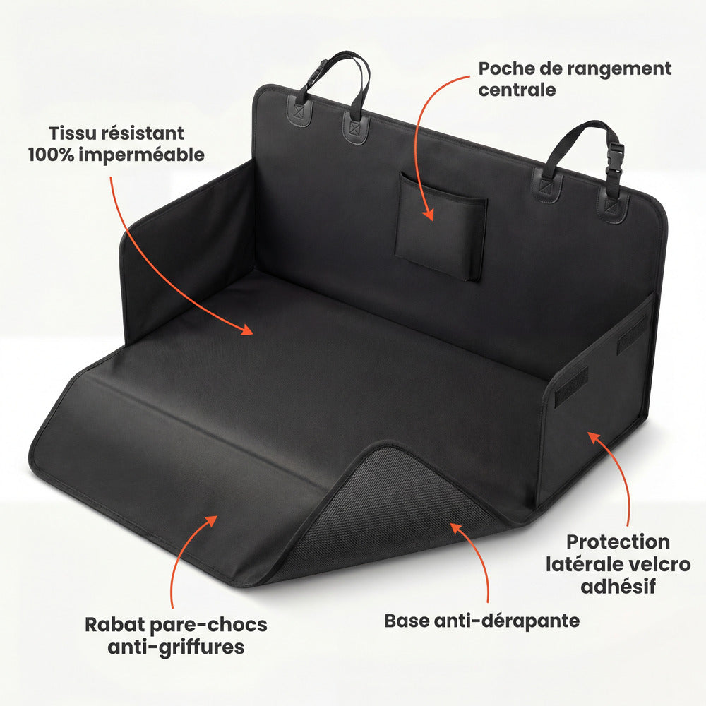 Protection de coffre voiture pour chien