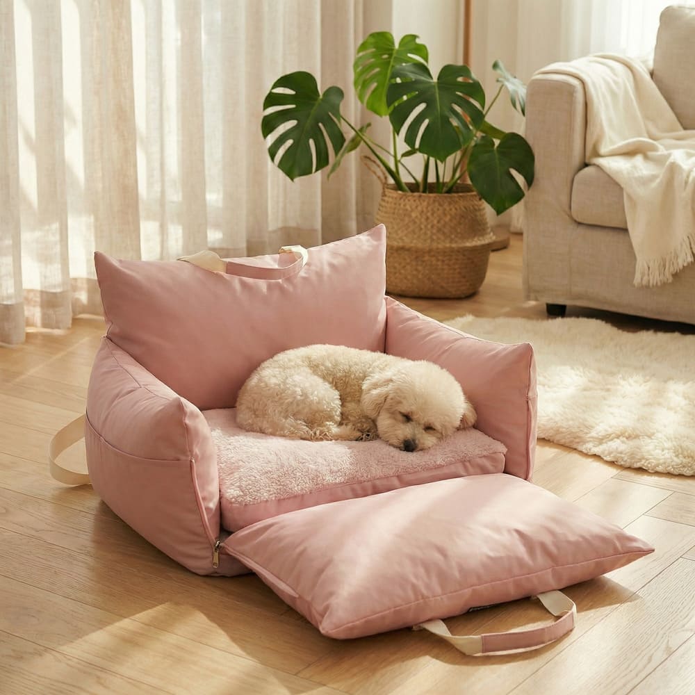 Siège auto pour chien imperméable