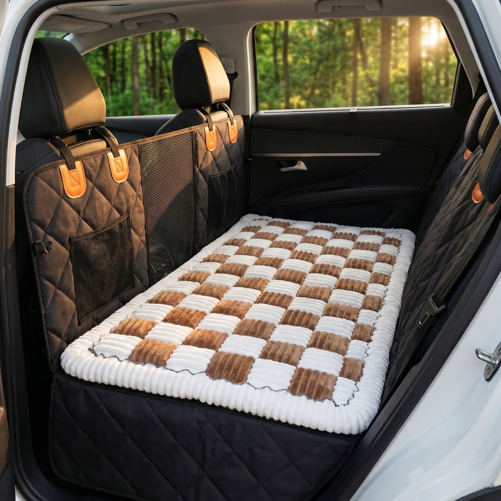 Tapis chien voiture apaisant